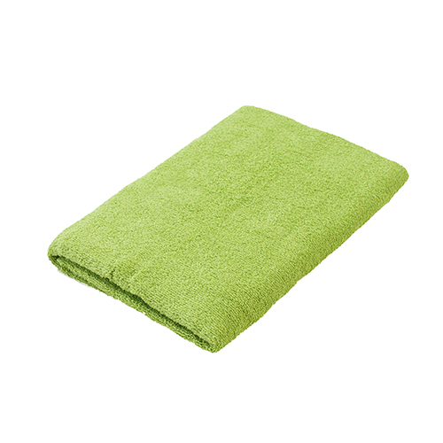 Полотенце махровое гладкокрашеное, 100 % хлопок, пл. 380 гр./кв.м. "Зеленый"