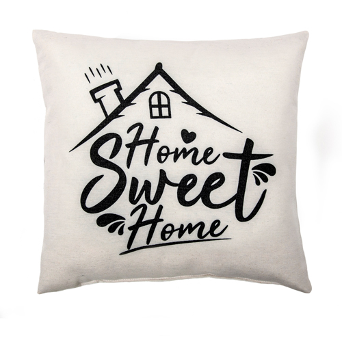 Подушка декоративная с фотопечатью 40х40 см, ткань смесовая, "Sweet home" Подушка декоративная с фотопечатью 40х40 см, ткань смесовая, "Sweet home"