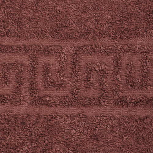 Полотенце махровое гладкокрашеное 40х67, 100 % хлопок, пл. 400 гр./кв.м. "Бордо (Garnet)"