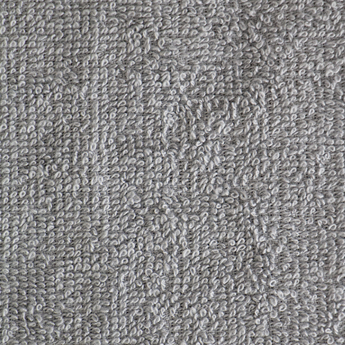 Полотенце махровое гладкокрашеное 30х70, 100 % хлопок, пл. 380 гр./кв.м. "Серый"