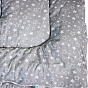 Одеяло детское "BabyRelax" леб. пух 300 гр.110х140, бязь, "Звездное небо (серый)"